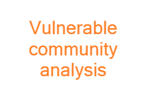vulnerable community analysis